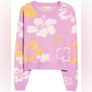 Pacsun floral sweater